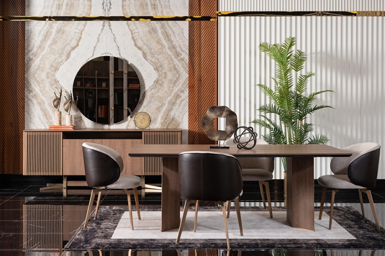 Lizbon Modern Yemek Odası Takımı