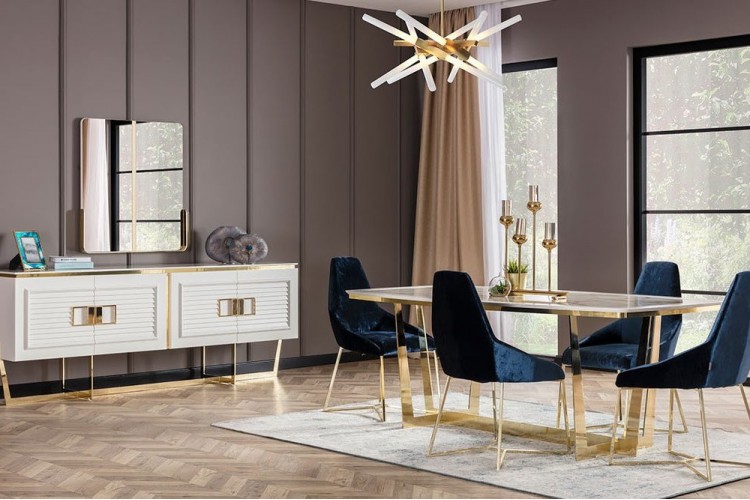 Gloria Modern Yemek Odası Takımı