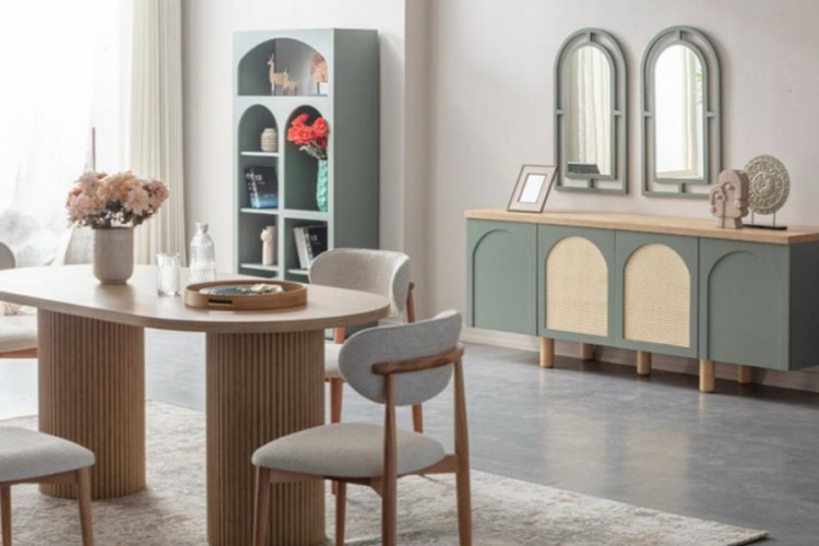 Siena Yeşil Yemek Odası Takımı