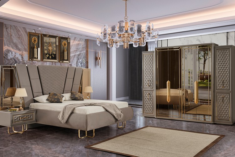 Lounge Gold Yatak Odası Takımı