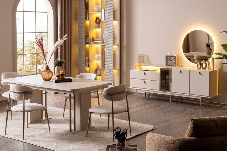 Camelia Yemek Odası Takımı