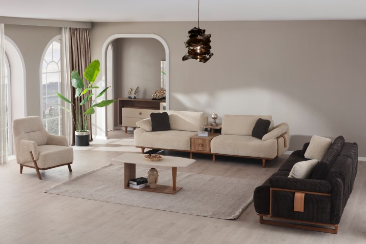 Jett Walnut Koltuk Takımı