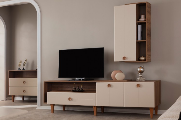 Jett Walnut TV Ünitesi
